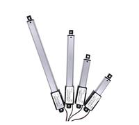 LIUCH 30mm/50mm/100mm/150mm DC 12V Mirco Electric Linear 30N/60N/100N/150N Motor Controller Mini Eectric Push Rod Putter(100mm,60N 15mm s)