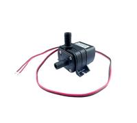 LIUCH 4.8W 5.8W 240L/H Silent Fish Tank Pump DC 12V 24V Solar Brushless Motor Pool Circulating Submersible Pump Water Pump(12V 4.8W,EU_Pump)