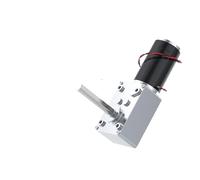 LIUCH 5840-31ZY Worm Gear DC Gear Motor 6V~24V Super Self-Locking Forward And Reverse Speed Control Shaft Length 51MM Brushed Motor(12V 160RPM_SINGLE MOTOR)