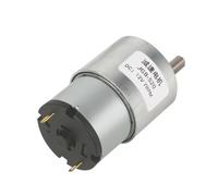 LIUCH 6V/12V/24V DC Gear Motor 7RPM To 960RPM High Torque Gear Box JGB37-520 Reversible Electric Reduction Geared Motor(200,6V)