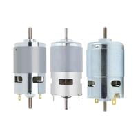 LIUCH 775 795 895 DC Motor 12V Dual Shaft Micro Motor With Double Ball Bearing For Power Tools DIY Toys Electronic Component Motor(895 DC Motor)