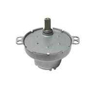 LIUCH 7mm D Shaft 6V 12V DC Gear Motor 2rpm 10rpm 30rpm 50rpm Large Torque Gear-box 49mm Gear Motor(40_12V)