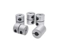 LIUCH D20L25 Rigid Shaft Coupler 3D Printer Part Aluminium Alloy Lead Screw Coupling 4/5/6/6.35/7/8 For Step Servo Motor Accessories(6x7)
