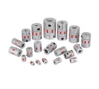 LIUCH D25L30 Shaft Coupler Flexible Jaw Spider Plum Coupling Shaft Coupler 6.35/8/9.5/10/12mm Stepper Motor(8x12.7)