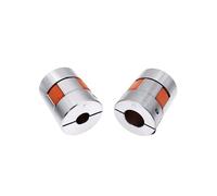 LIUCH D25L30 Shaft Coupler Flexible Jaw Spider Plum Coupling Shaft Coupling 6.35/8/9.5/10/12 Mm Stepper Motor(6x6.35)
