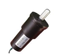 LIUCH DC 24V 26RPM Slow Speed Full Metal Gear Motor With Waterproof Cover 8Kg.cm High Torque 37GA Motor Shaft 25.5mm Long