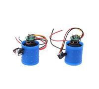 LIUCH DC 9/12/24V 3.5A 5A Brushless Motor 100000RPM High-speed CNC Aluminum Alloy Impeller Ducted Fan Stepless Speed Regulation(24V 3.5A motor)