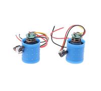 LIUCH DC 9/12/24V 5A 3.5A Mini Brushless Motor 100000RPM High-speed CNC Aluminum Alloy Impeller Ducted Fan Stepless Speed Regulation(9-12V 5A)