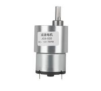 LIUCH DC Gear Motor 6V/12V/24V 7RPM To 960RPM Reversible High Torque Gear Box JGB37-520 Electric Reduction Geared Motor(960,6V)