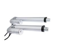 LIUCH Electric Linear 200mm 150mm 12V 24V DC Motor Stroke Linear Motor Controller 100 200 300 500 750 800 900 1100 1300 1500N(24V 100N 60mm s,150mm)