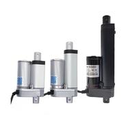 LIUCH Electric Motor Dc 12V Linear 100mm 50mm 30mm Stroke 24V Window Opener 100N300N500N700N1000N1200N1500N(12V 100N 60mm s,Black 50mm)