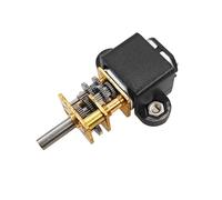 LIUCH GA12-N20 Motor 3V 6V 12V Metal Gear Wheel 30RPM 50RPM 60RPM 100RPM 150RPM 200RPM 300RPM 600RPM 1000RPM Micro DC Motors(400RPM_3V)
