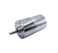 LIUCH GA37RG 24V 12V Dc Motor 2/5/10/15/20/30/50/85/120/150/200/300/500/550/1000 RPM Output Speed Gear Motor 37MM Central Shaft(370RPM_24V)