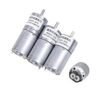 LIUCH JGA25-370 Geared Motor DC Motor 6V 12V 24V Electric Gear Motor High Torque 12/16/27/35/58/77/128/169/282/625/1364rpm(58RPM_12V)