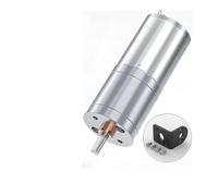 LIUCH JGA25-370 Miniature DC Geared Motor 6V~12V 12RPM~1931RPM Miniature DC Speed Regulation High Torque Motor Low Speed Small Motor(242RPM_12V SINGLE MOTOR)
