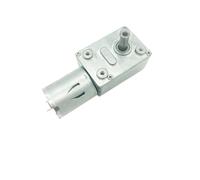 LIUCH JGY-370 Worm Gear Motor 6v High Torque 12V DC Motor Low Speed 12 Volt Reducer Micro Self-lock Electric Motor(Package R,3RPM_24V)