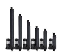 LIUCH Linear 12V 24V 50mm 100mm 150mm Stroke Linear Drive Electric Motor Linear Motor Controller 50/100/300/500/700/2000N(12V 300N 35mm-s,Stroke 150mm)
