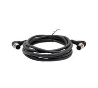 LIUCH M12 Sensor Connector Cable Double Head Waterproof Line Male Female 2m Wire Waterproof 4Pin 5Pin 8Pin Sensor Connectors(Angle M to M 5 p)