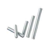 LIUCH M3 M4 M5 M6M8M10M12 Zinc Plated Full Threaded Rod Fully Metric Thread Rods Bar Screw Galvanized Bolt Stud Tooth Stick L 12-300mm(80mm,M5-(10pcs))