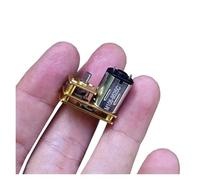 LIUCH Mini 7-Type N20 Full Metal Gear Motor DC 6V-12V 60RPM Slow Speed Inverted Shaft Micro Gearbox Gear Reducer Motor DIY Robot Toy