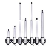 LIUCH Mirco Electric Linear 30N/60N/100N/150N 100mm DC12V Motor Controller Mini Eectric Push Rod Putter(LA-YR-Type,100N 8mm s)