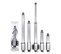 LIUCH Mirco Electric Linear 50mm DC 12V 30N/60N/100N/150N Motor Controller Mini Eectric Push Rod Putter(30N 30mm s,LA-WR Type)