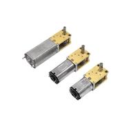 LIUCH N20/ N30/ N50 Full Metal Gearbox Gear Motor DC 3V-12V Slow Speed High Torque With Self-locking DIY Robot Car(N20 Motor,C 13RPM-53RPM_DC 3V-12V)