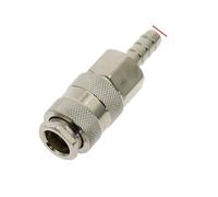 LIUCH Pneumatic Fitting European Standard EU Euro Type Air Line Quick Coupling Connector Coupler Adapter for Air Compressor Hose Barb(SH 6MM)