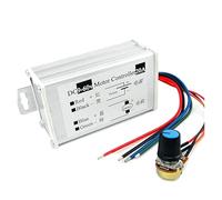 LIUCH PWM DC Motor Stepless Speed Controller 12V 24V 60V MAX 20A Pulse WidthModulator Motor Speed Regulating Switch