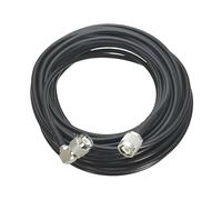 LIUCH RG58 TNC Male Plug To TNC Male Plug Right Angle Connector RF Jumper Pigtail Cable 6inch~20M(10M)