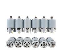 LIUCH RS550 Electric Screwdriver Motor 10.8V/12V/14.4V/16.8V/18V/21V/25V Micro DC Motors With 0/9/11/12/13/14/15 Teeth Torque Gear Box(14teeth(8.2mm),21V)