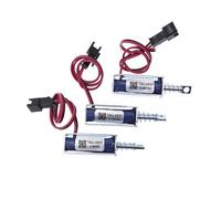 LIUCH TAU-0537 Electromagnetic Lock DC 6V/12V/24V Magnetic Lock Electric Lock 1.5A/2A/1A Lock Linear Solenoid(TAU-0537 6V)