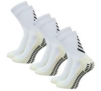 liuchanghe 3 Pairs Non Slip Football Socks, Football Grip Socks for Men Women, Pilates Socks for Soccer Basketball Hiking Running Yoga Cricket Rugby