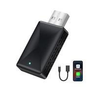 liuchanghe Carplay Wireless Adapter & Android Auto Wireless Adapter uk, 2 IN 1 Wireless CarPlay Dongle, Convert Wired AA/Carplay to Wireless, for Android 11+/iOS 10+ Phones, USB C/A, Plug & Play