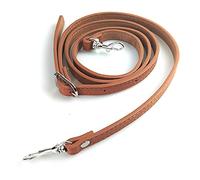 LIUCHUCHU Bag Chain 2 Pcs 120cm Long PU Leather Shoulder Bag Strap Bag Handles DIY Replacement Purse Handle For Handbag Belts Strap Bag Accessories Chain Strap(Light coffee)