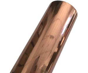 LIUCHUCHU Car Vinyl Wrap Stretchable Teal Blue Chrome Mirror Vinyl Wrap Motorbike Scooter Car Sticker Decal Wrapping(Rose Gold,20cm x 152cm)