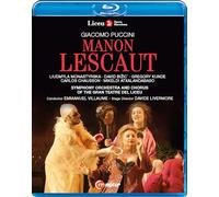 Liudmyla Monastyrska; David Bizic; Gregory Kunde; Carlos Chausson; Mikeldi Atxalandabaso; Chorus of the Gran Teatre Del Liceu; Symphony Orchestra of the Gran Teatre Del Liceu; Davide Livermore; Emmanuel Villaume - Giacomo Puccini: Manon Lescaut [Blu-ray] [Region Free]