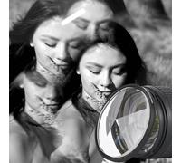 LIUDONGX 55/58/62/67/72/77/82mm Camera Filter Kaleidoscope Special Effects Photography Accessories DSLR Lens Prism(W 58 a,Five-side Prism)