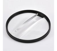 LIUDONGX 77/82/72mm Blur Effects Camera Lens Filter Photography Foreground Special Effects Double Half Moon Variable Prism Lens for DSLR(With 82 adapter)