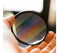 LIUDONGX Rainbow Blue Streak Filter Flare Camera Lens FX Filter Rotating a Polarizing Flare(62mm)