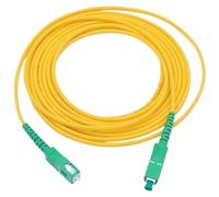 LIUDONGX SCA-SC optical fiber jumper 1-100m patchcord Simplex square to round extension cable FTTH optic(SCA-SCA5m)