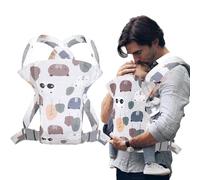 Liuer Baby Carrier,Multifunction Baby Carrier Hip Seat Ergonomic, Comfortable Hip Seat for Baby, Ergonomic Carrier for Newborn to Toddler,All Seasons, Perfect for Shopping Travelling