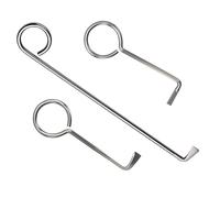 Liuer Lock Pick Set,3 Piece Professional Lock Pick Sets Stainless Steel Material,Opens Almost Any Door Universal Key for Room Door