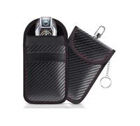 LIUFUMEI 2 Pcs Keyless Car Key Signal Blocker Faraday Bag for Audi Q7 2020-2026, Car Key RFID Blocker Keyless Entry Protection Pouch Signal Blocking Key Pouch,M