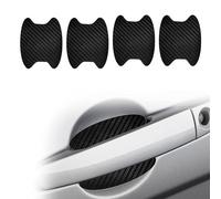 LIUFUMEI 8 Pcs Carbon Fibre Car Door Handle Bowl Stickers for Renault Symbioz E-Tech 2024-2025, Anti-Scratch Covers with Carbon Fiber Finish