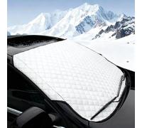 LIUFUMEI Car Windscreen Sun Shade for MG Marvel R 2021-2025, Foldable Windscreen Sun Shades Blocks Sun Magnetic Internal Thermal Blinds