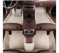 LIUFUMEI Luxury Car Floor Mats for BMW Z3 1995-2002, 5-Layer All-Weather Waterproof Leather Foot Carpets Tailored,beige