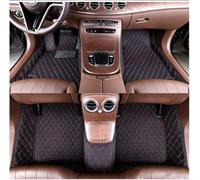 LIUFUMEI Luxury Car Floor Mats for BMW Z3 1995-2002, 5-Layer All-Weather Waterproof Leather Foot Carpets Tailored,black red