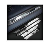 liuguoqiang Door Sill Protectors for Vauxhall Mokka (A B 2012-2025 2026), Stainless Steel Car Scuff Plate Entry Guards Scratch Resistant Step Trim Auto Styling Accessories Set
