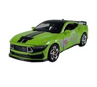 LIUHAN 1:32 for Ford for Mustang for Shelby GT500 Coupe Alloy Diecast Model Car Sound & Light(Green)